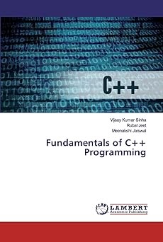 Fundamentals of C++ Programming